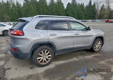 2014 Jeep Cherokee Limited z USA, uszkodzony, nr VIN 1C4PJLDSXEW247815